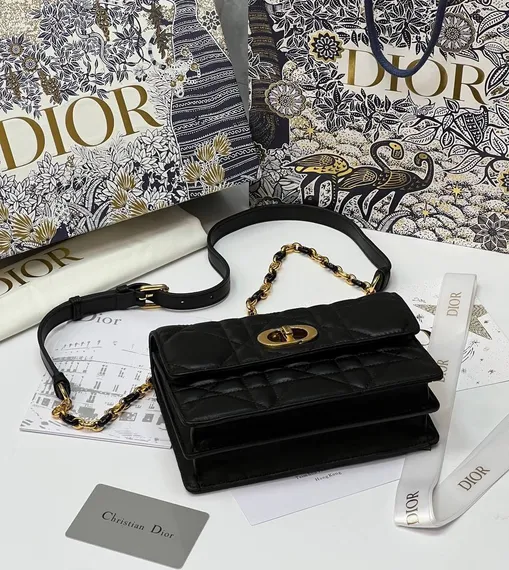 Мини-сумка Dior Miss Caro черный