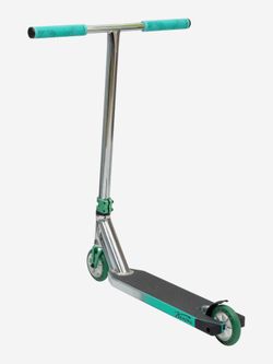 Трюковой самокат Комета Мираж серо-бирюзовый