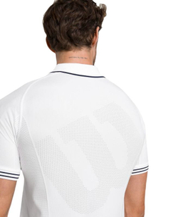 Теннисное поло Wilson Series Seamless Polo - White