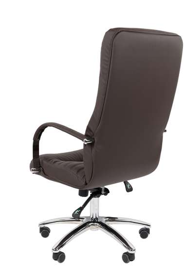 Офисное кресло Chairman 480 Россия экопремиум коричневый N