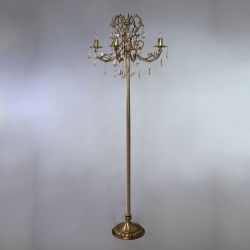 8888F/4 AB Tear Drop Торшер