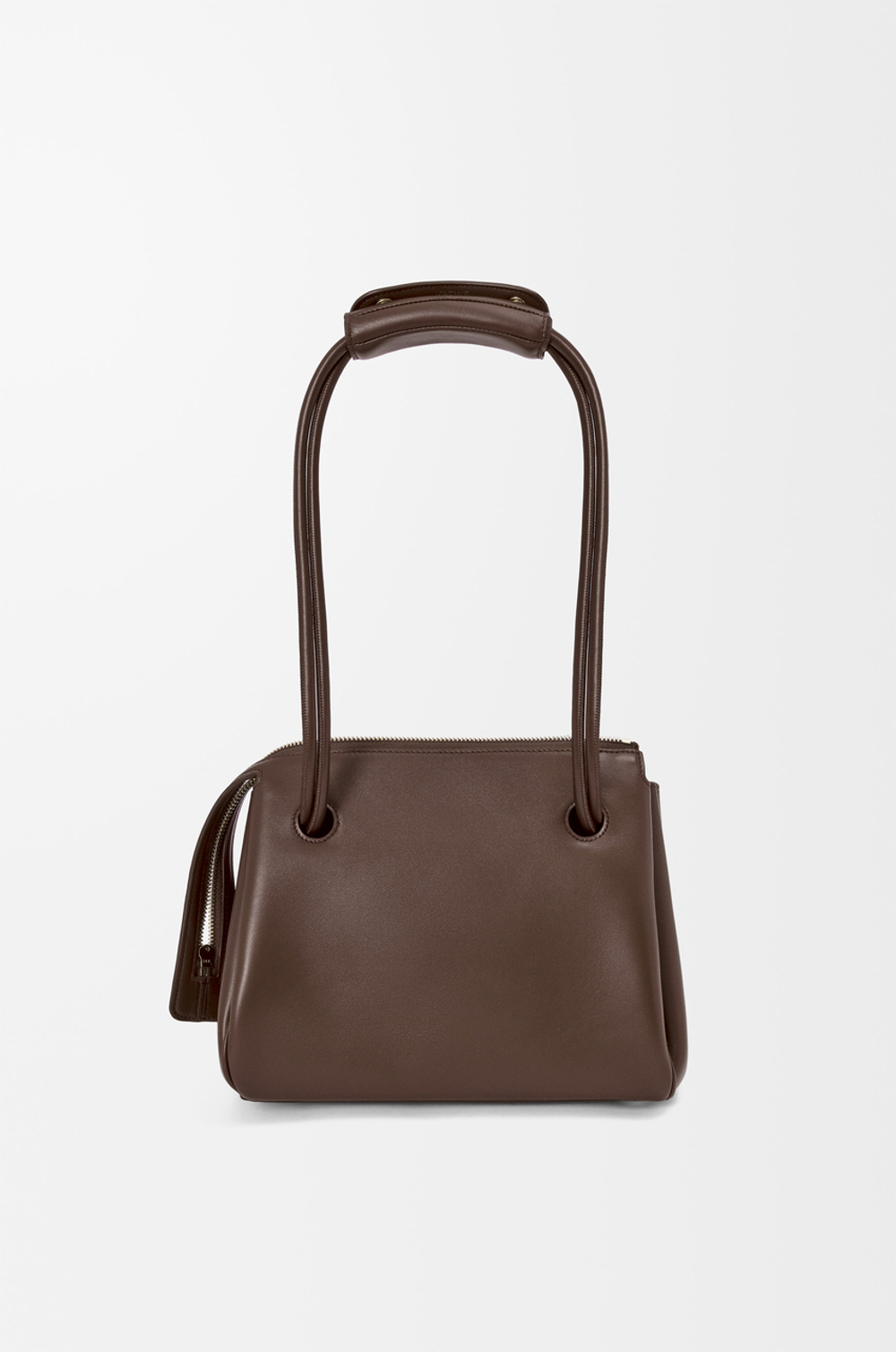 Loewe Маленькая сумка Madrid из мягкой телячьей кожи, темно-каштановый