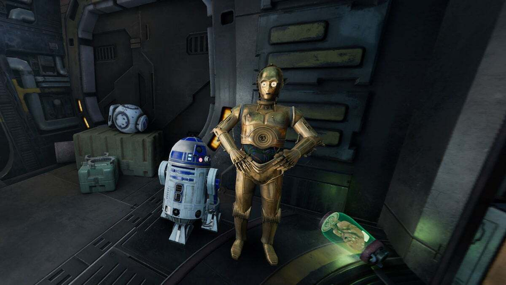 Игра Star Wars: Tales from the Galaxys Edge Enhanced Edition PSVR2 (Английская версия) для PlayStation 5