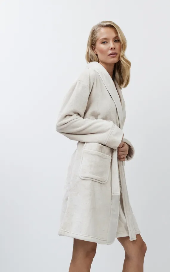 EVA BEIGE (CREME) Халат женский
