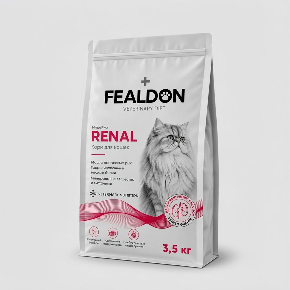 Сухой корм для кошек Fealdon RENAL