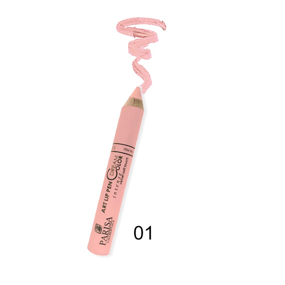 Parisa Помада-карандаш для губ Dream Color, L-12, тон №01