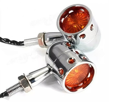 поворотники универсальные XR-069 хром