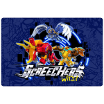 Настольное покрытие для лепки, рисования А3, синий "Дикие Скричеры" (Академия Групп)