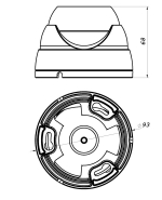 IP видеокамера TBC-i3325IR