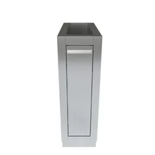 Тумба для соусов, маринадов, масла и приправ, нержавеющая сталь, 90x26,5x61 см, Ontario, KuhniGrill