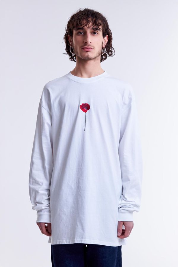 Лонгслив Мак Белый - фото 2