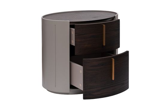 77IP-30200 Тумбочка 2 ящика темный шпон 59*43*55см