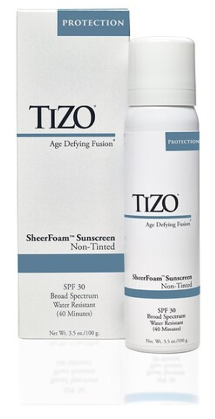 TiZO SHEER FOAM SPF 30 NON-TINTED