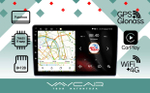 Магнитола для Ford Transit 6, C-Max, Kuga 1, Fusion и пр. - Vaycar VA17-0140 на Android 13, 8-ядер, 4G SIM-слот