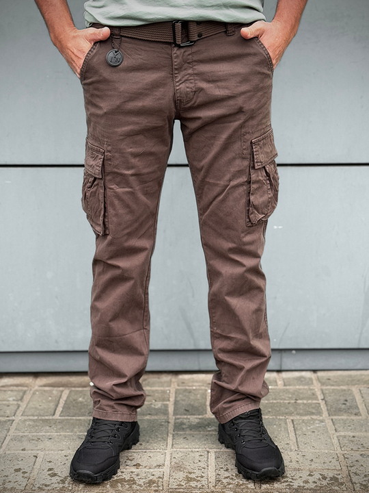 Джоггеры In-Yesir прямой Хаки