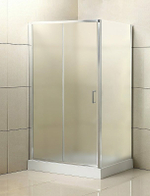 Душевой уголок BelBagno Uno 120x80 UNO-AH-1-120/80-P-Cr профиль Хром стекло рифленое