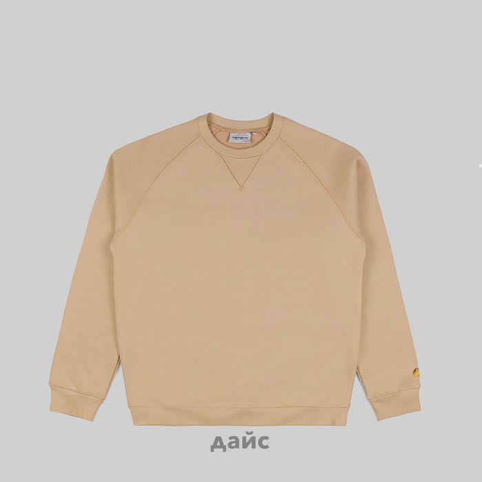 Толстовка мужская Carhartt WIP Chase Sweatshirt артикул:I033660_sable - купить в магазине Дайс
