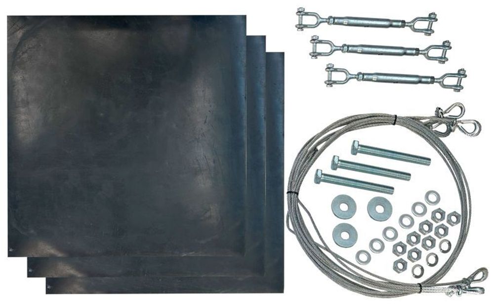 Комплект дополнительный для мачты 8м оцинк. сталь IEK ZML93D-MH-01-080