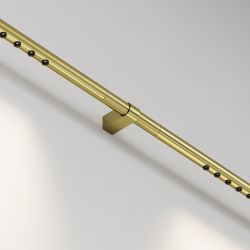 Коннектор прямой для штанговой системы Maytoni Axity CA004RC-BS