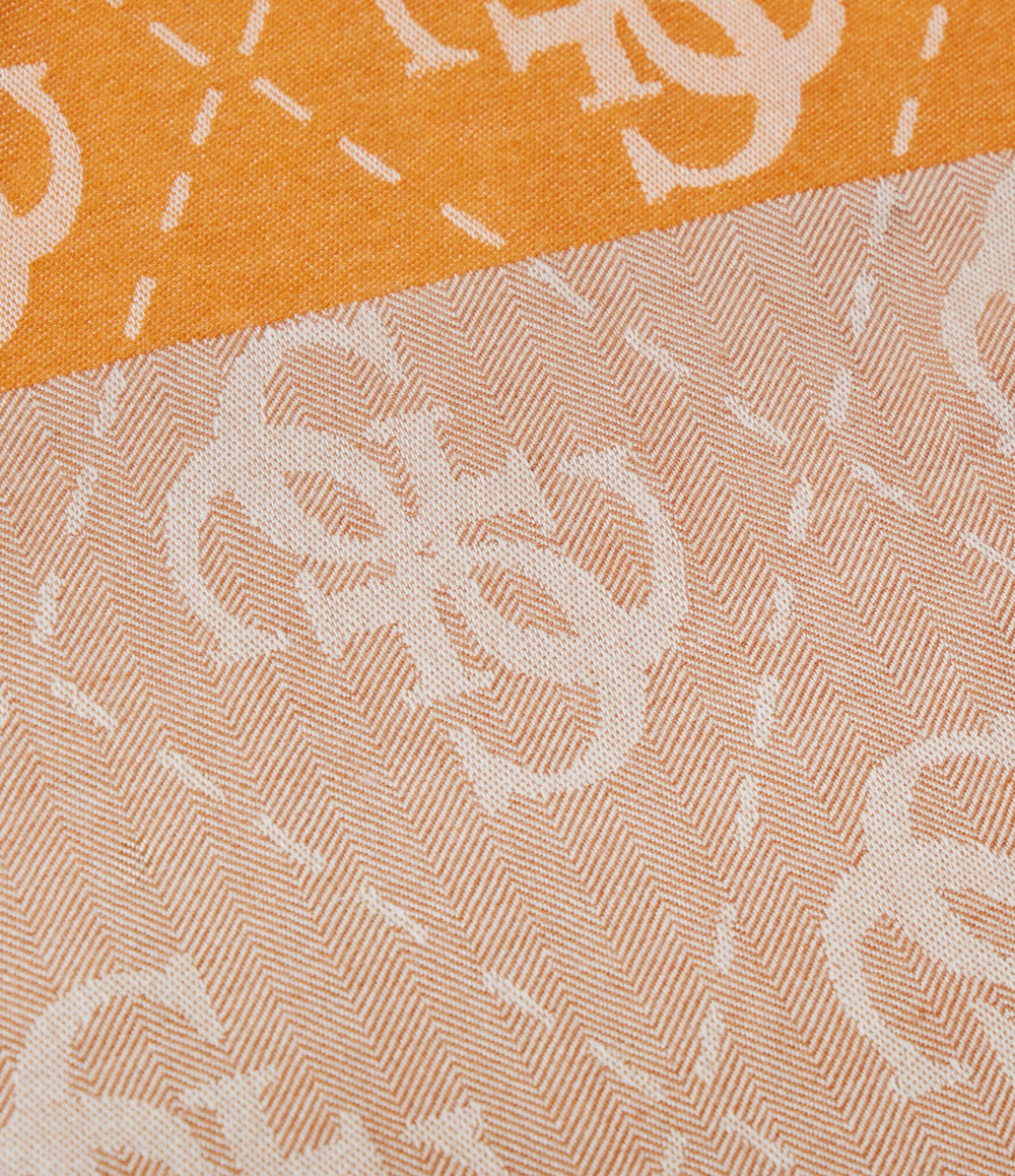 Шаль ECO BRENTON 70X190 Guess - оранжевый(AW9963 POL03)