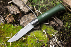 Нож Opinel №8 Trekking, нержавеющая сталь, хаки