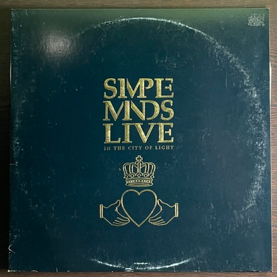 Simple Minds ‎– Live In The City Of Light 2LP (США 1987г.)
