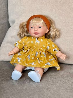 Кукла Nines 40см мягконабивная в пакете (N1600K)