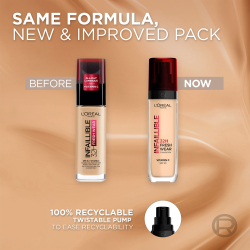 L’Oreal Paris Infaillible 32H Fresh Wear - Долговечная жидкая тональная основа, 30 ml
