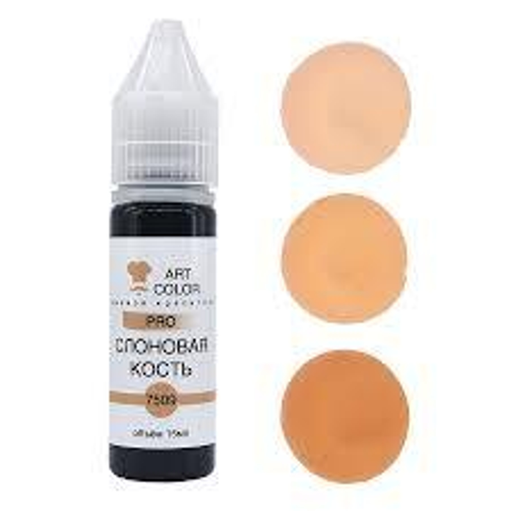 Гелевый краситель Слоновая Кость Art Color 15мл