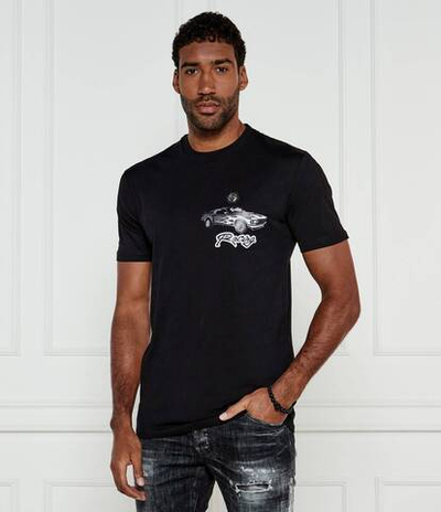 Футболка Cars Racing Philipp Plein - черный(MTK8074 PJY002N)