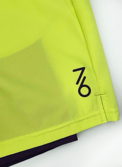 Шорты мужские 7/6 Miran Shorts 9' Sunny Lime (Размер "M")