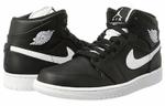 Кроссовки Jordan Air Jordan 1 Retro Mid Black White