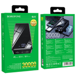 Портативный аккумулятор BOROFONE BJ8 30000 mAh (черный)