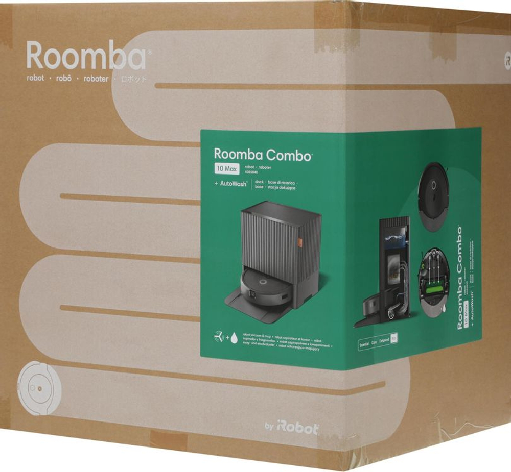 Робот-пылесос iRobot Roomba Combo 10 Max, черный/черный [x05480]