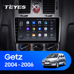 Teyes X1 9" для Hyundai Getz 1 2004-2006
