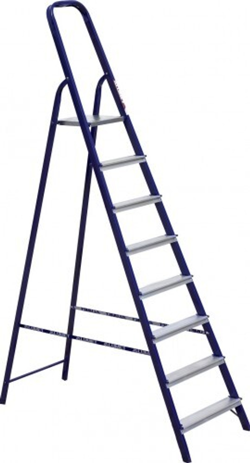Стремянка стальная АЛЮМЕТ 8 ступеней