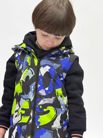 Жилет демисезонный мембрана для мальчика 2-8 лет Милашка Сьюзи