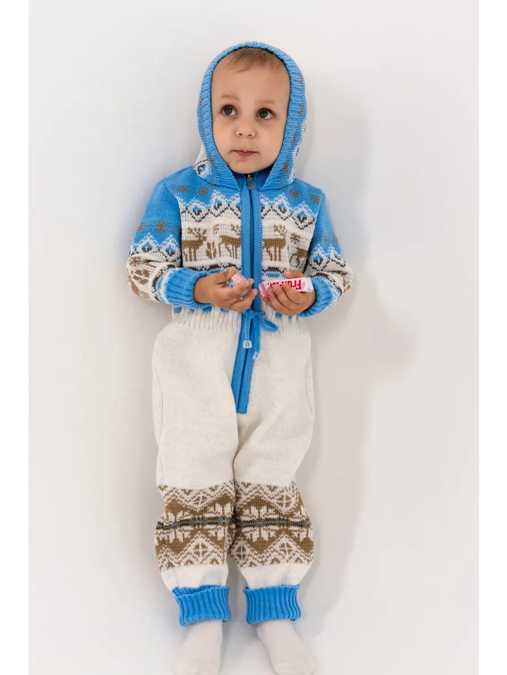 Комбинезон вязаный