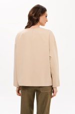 23395 Свитшот женский (бежевый)