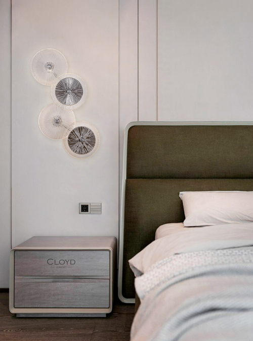 Бра Cloyd HELION W4 / выс. 62 см - хром - зеркальн.стекло (арт.20122)