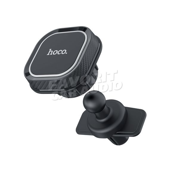 Держатель HOCO CA52 Intelligent воздуховод магнит серый