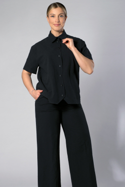 Блузка женская 4287АП, черный #467Чер094287АП