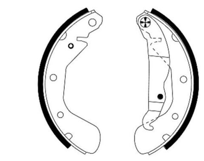 TEXTAR - 91044900-TET - Brake Shoe Set