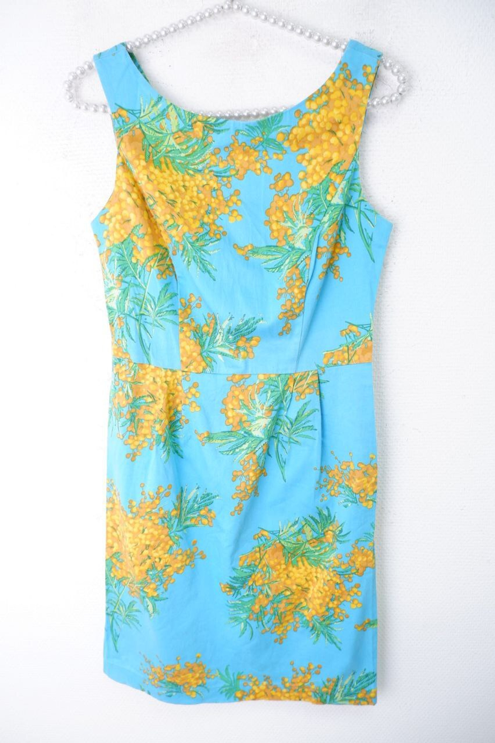 Платье Oodji с цветами 42 размер