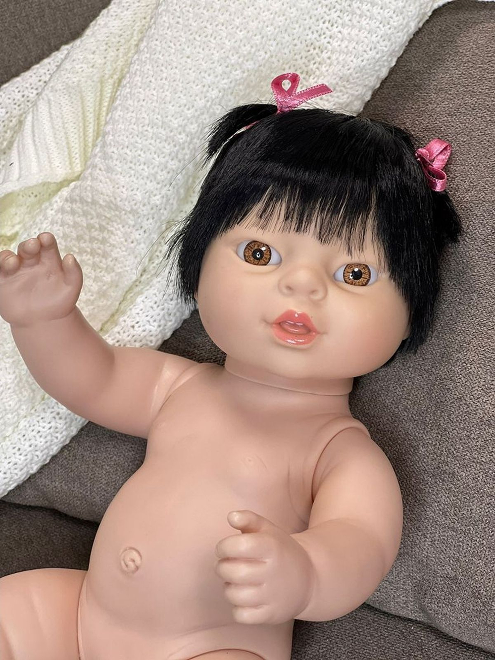 Кукла Berjuan виниловая 38см Newborn без одежды (7061)
