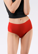 Трусики-бразилиана Brasil с высокой линией талии (Размер: S) (Цвет: красный)