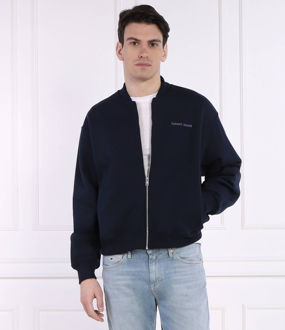 Худи BOMBER Tommy Jeans - темно-синий(DM0DM18406)
