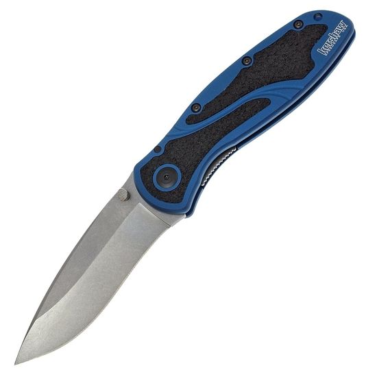 Складной нож KERSHAW Blur 1670NBSW c клинком из стали Sandvik™ 14C28N, рукоять алюминий / Trac-Tec