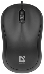 Мышь Defender Patch MS-759, 3 кнопки,1000 dpi черный 52759