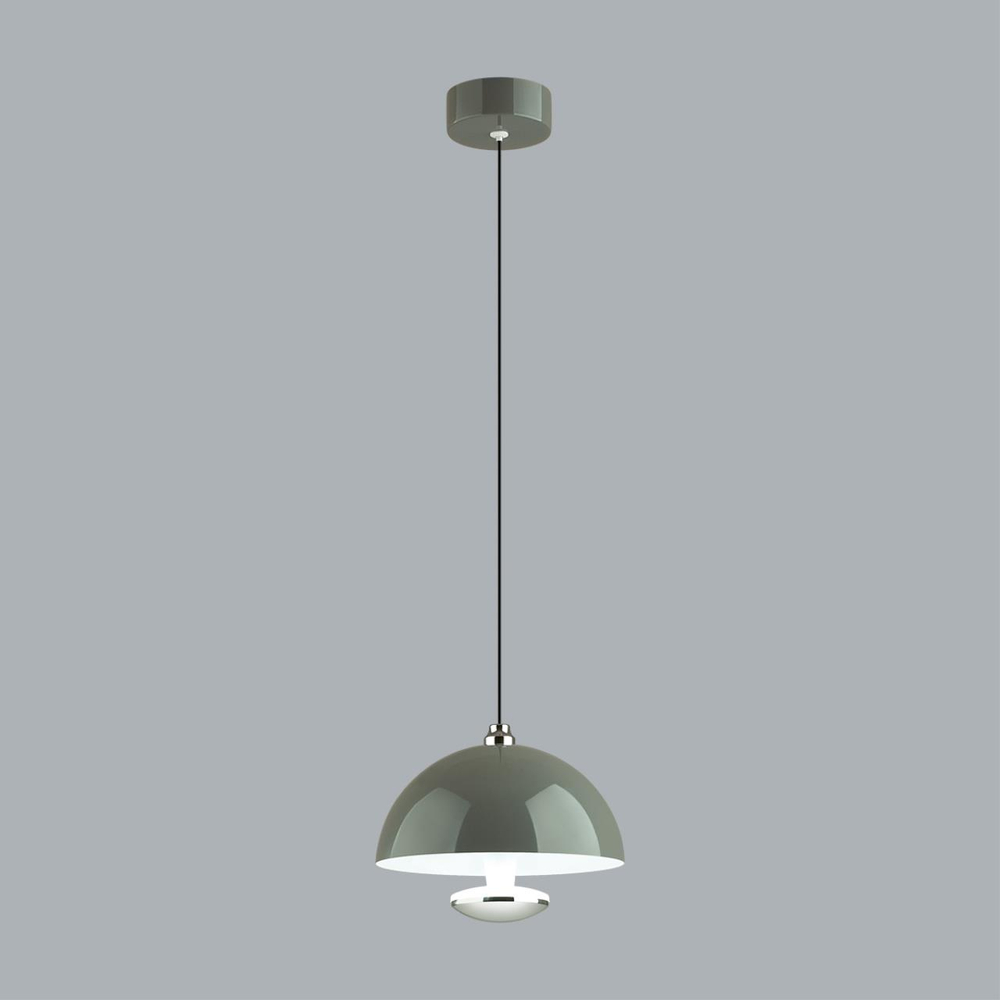 6569/6L LEDIO LN26 402 белый/серый, хром/металл, акрил/ Подвес  3000/4000/6000К LED 6W 220V GLOBE